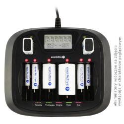 Ładowarka akumulatorków Ni-MH EverActive NC900U | PartsPC.pl