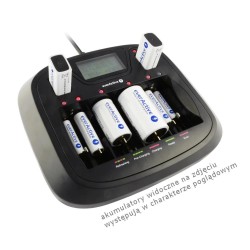 Ładowarka akumulatorków Ni-MH EverActive NC900U | PartsPC.pl