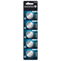 Bateria litowa CR2450 everActive 5 szt. | PartsPC.pl