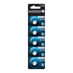 Bateria litowa mini everActive CR1220 - blister 5 sztuk | PartsPC.pl