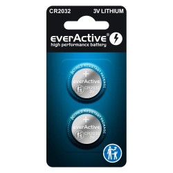 Baterie litowe CR2032 everActive blister 2szt. | PartsPC.pl