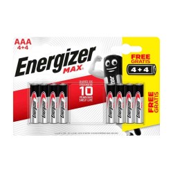 Bateria alkaliczna Energizer Max AAA / LR03 - 8 sztuk (blist… | PartsPC.pl