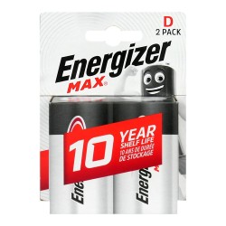 Bateria alkaliczna Energizer Max D / LR20 - 2 sztuki (bliste… | PartsPC.pl