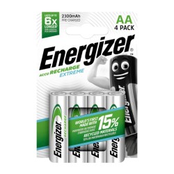 Akumulatorki Energizer R6/AA Ni-MH 2300mAh Extreme - 4 sztuk… | PartsPC.pl