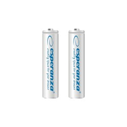 Akumulatorki AAA Esperanza 1000mAh 2szt. białe | PartsPC.pl