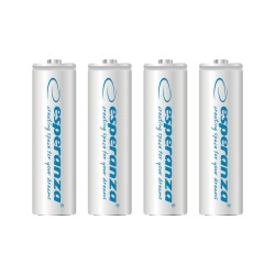 Akumulatorki AA Esperanza 2000mAh 4szt. białe | PartsPC.pl