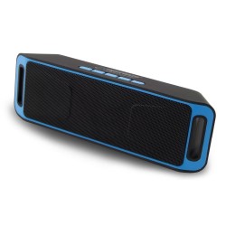 Głośnik Bluetooth Esperanza FM Folk EP126KB czarno niebieski | PartsPC.pl