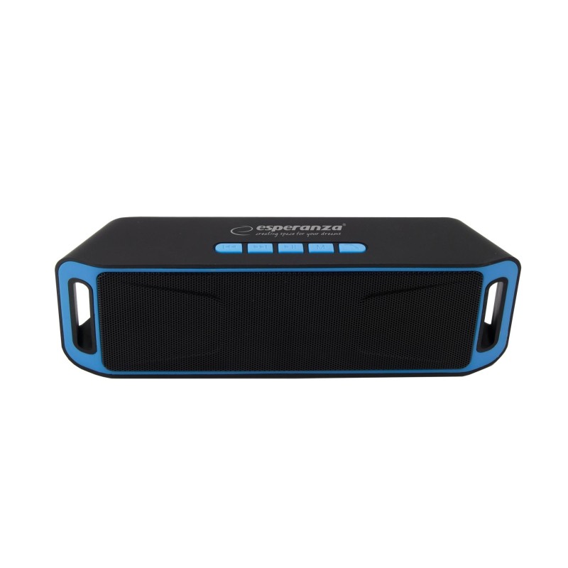 Głośnik Bluetooth Esperanza FM Folk EP126KB czarno niebieski | PartsPC.pl