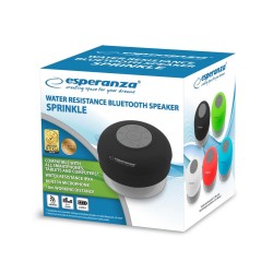 Głośnik Bluetooth Esperanza Sprinkle EP124K Czarny | PartsPC.pl