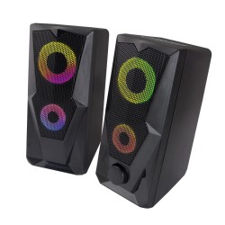 Głośniki 2.0 Esperanza USB LED Rainbow Baila EGS103 | PartsPC.pl