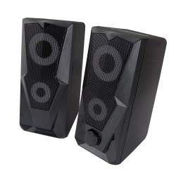 Głośniki 2.0 Esperanza USB LED Rainbow Baila EGS103 | PartsPC.pl