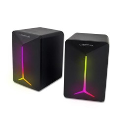 Głośniki 2.0 Esperanza USB LED Rainbow Frevo EGS105 | PartsPC.pl
