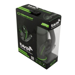 Słuchawki z mikrofonem Esperanza "Raven" Gaming zielone | PartsPC.pl