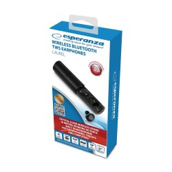 Słuchawki z mikrofonem Esperanza TWS LAUREL EH227K bluetooth… | PartsPC.pl