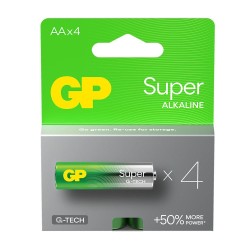 Bateria alkaliczna AA / LR6 GP Super Alkaline G-TECH -... | PartsPC.pl