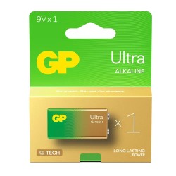 Bateria alkaliczna 6LR61 9V GP ReCyko Ultra alkaline G-TECH … | PartsPC.pl