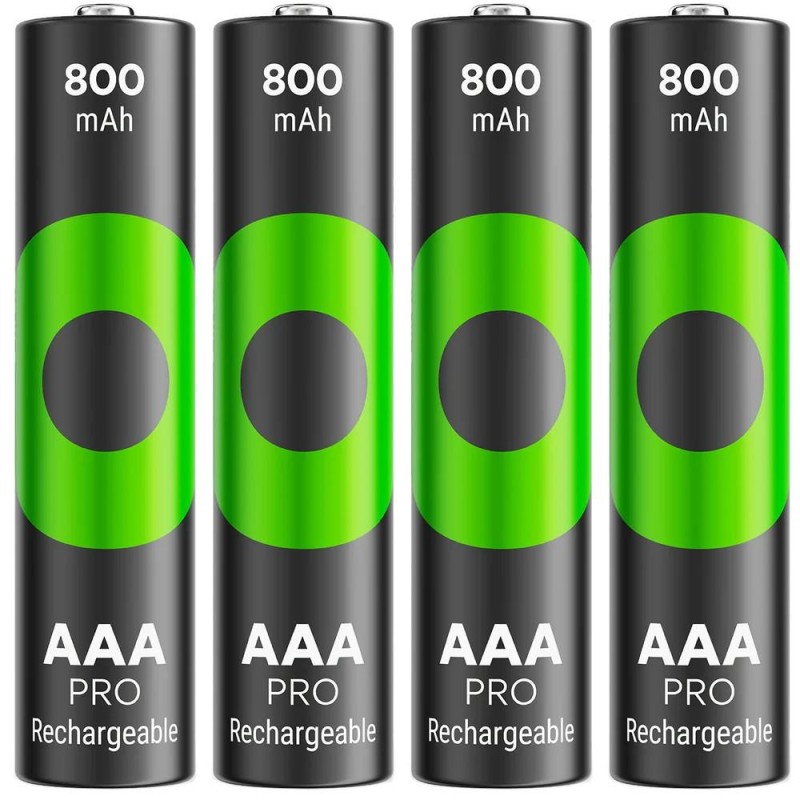 Akumulatorki AAA/R03 GP ReCyko Ni-MH 800mAh - 4 sztuki | PartsPC.pl