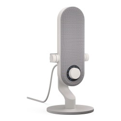 Mikrofon przewodowy KRUX Pin White USB-C biały | PartsPC.pl