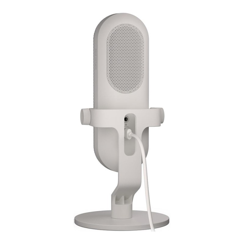 Mikrofon przewodowy KRUX Pin White USB-C biały | PartsPC.pl