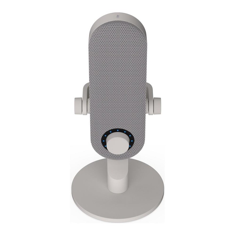 Mikrofon przewodowy KRUX Pin White USB-C biały | PartsPC.pl