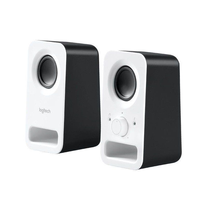 Głośniki Logitech Z150 2.0 3W biało-czarne | PartsPC.pl