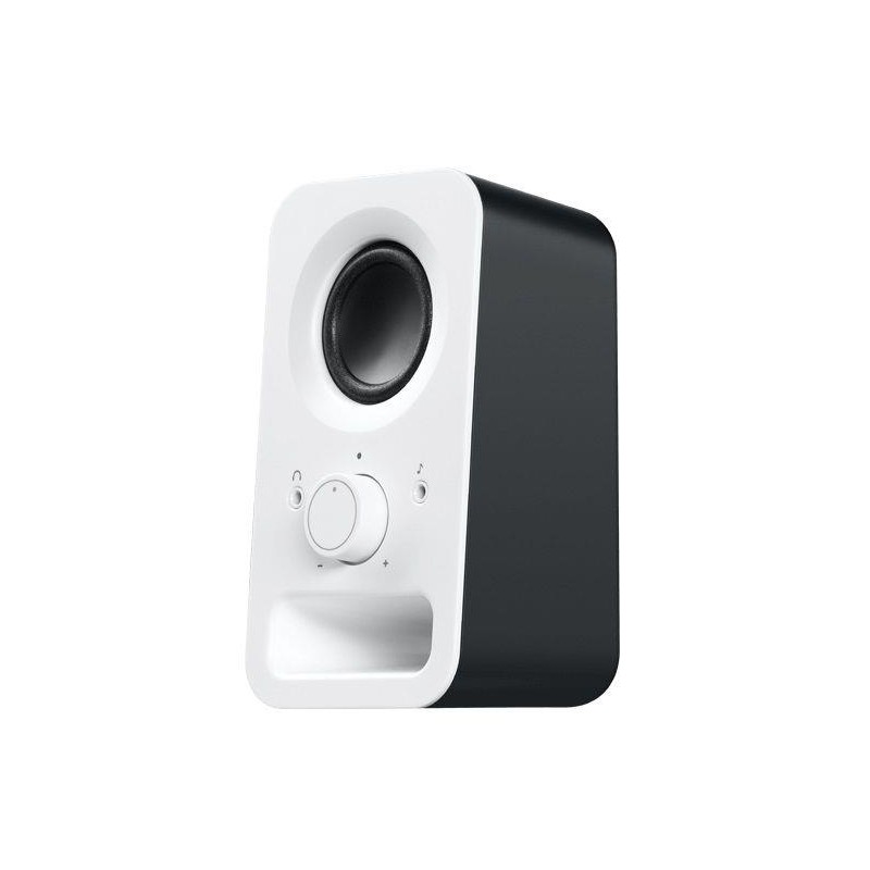 Głośniki Logitech Z150 2.0 3W biało-czarne | PartsPC.pl