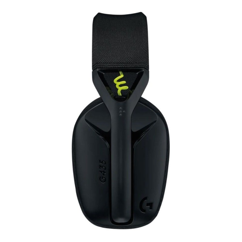 Słuchawki z mikrofonem Logitech G435 bezprzewodowe czarne | PartsPC.pl