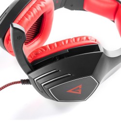 MODECOM VOLCANO MC-831 RAGE CZERWONE SŁUCHAWKI NAGŁOWNE Z MI… | PartsPC.pl