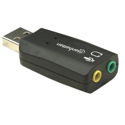 Karta dźwiękowa zewnętrzna Manhattan 3D Virtual 5.1 / USB 2.… | PartsPC.pl