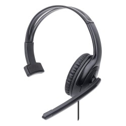 Słuchawki z mikrofonem Manhattan Mono USB | PartsPC.pl