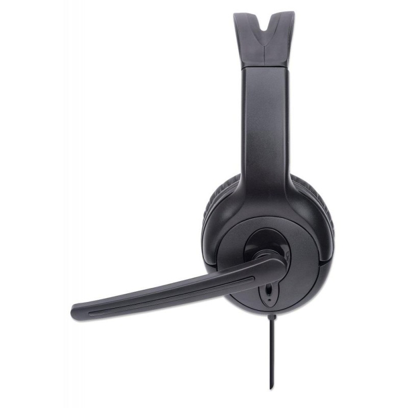 Słuchawki z mikrofonem Manhattan Mono USB | PartsPC.pl