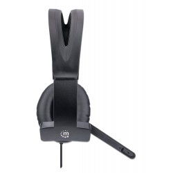 Słuchawki z mikrofonem Manhattan Mono USB | PartsPC.pl