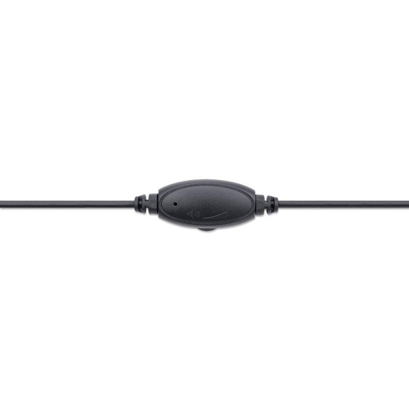 Słuchawki z mikrofonem Manhattan Mono USB | PartsPC.pl