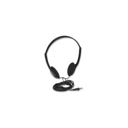 Słuchawki Manhattan 2,2m Czarne Stereo | PartsPC.pl