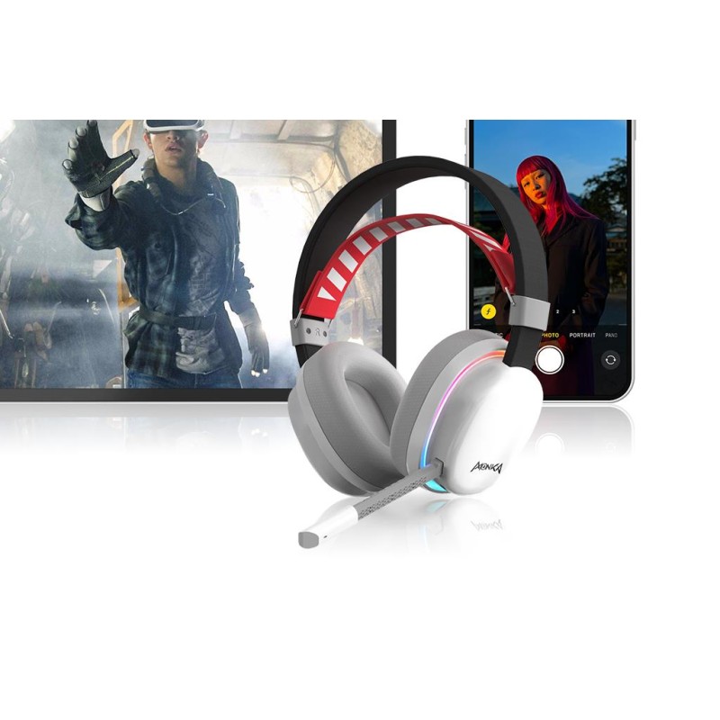Słuchawki z mikrofonem Monka ECHO HG9069W bezprzewodowe Blue… | PartsPC.pl