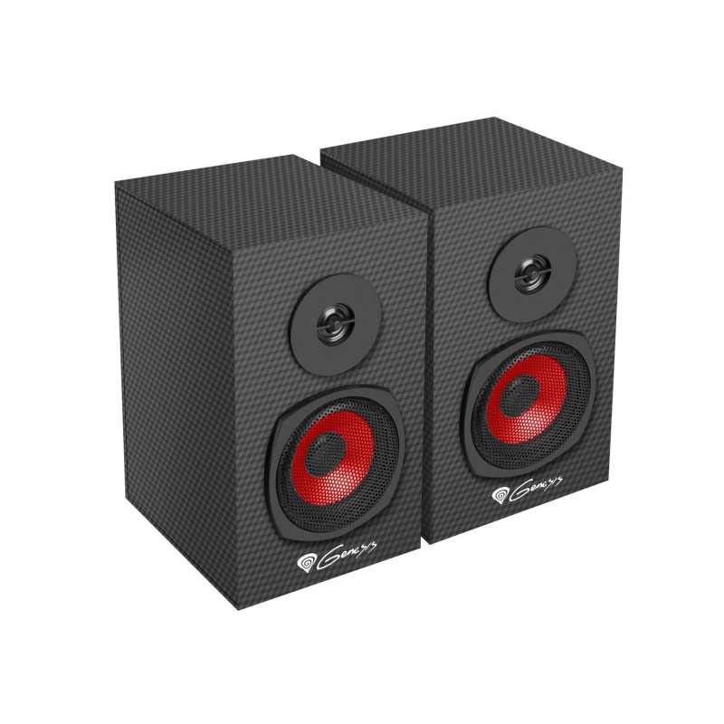 Głośniki Genesis Helium 200 2.0 20W RMS czarno-czerwone | PartsPC.pl