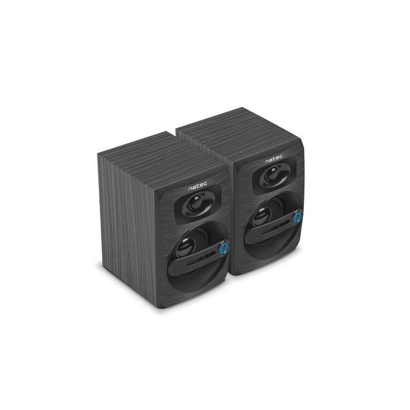 Głośniki Natec Cougar 2.0 6W RMS czarne | PartsPC.pl