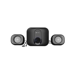 Głośniki Natec Pug 11W RMS 2.1 Czarne | PartsPC.pl