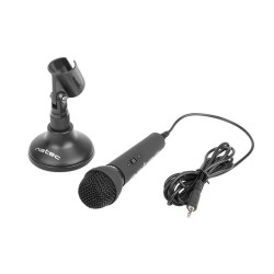 Mikrofon Natec ADDER Black | PartsPC.pl