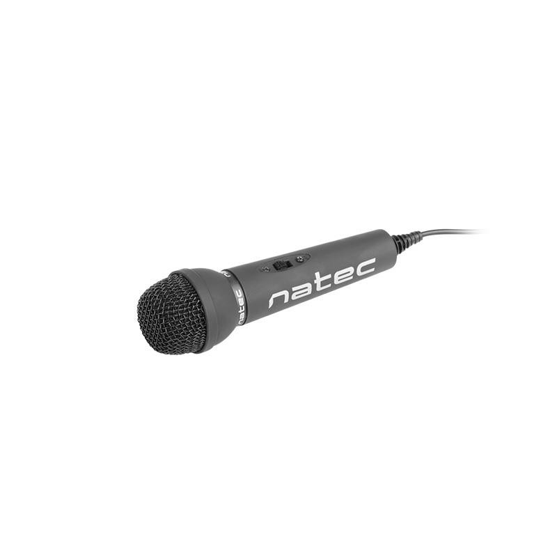 Mikrofon Natec ADDER Black | PartsPC.pl