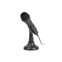 Mikrofon Natec ADDER Black | PartsPC.pl