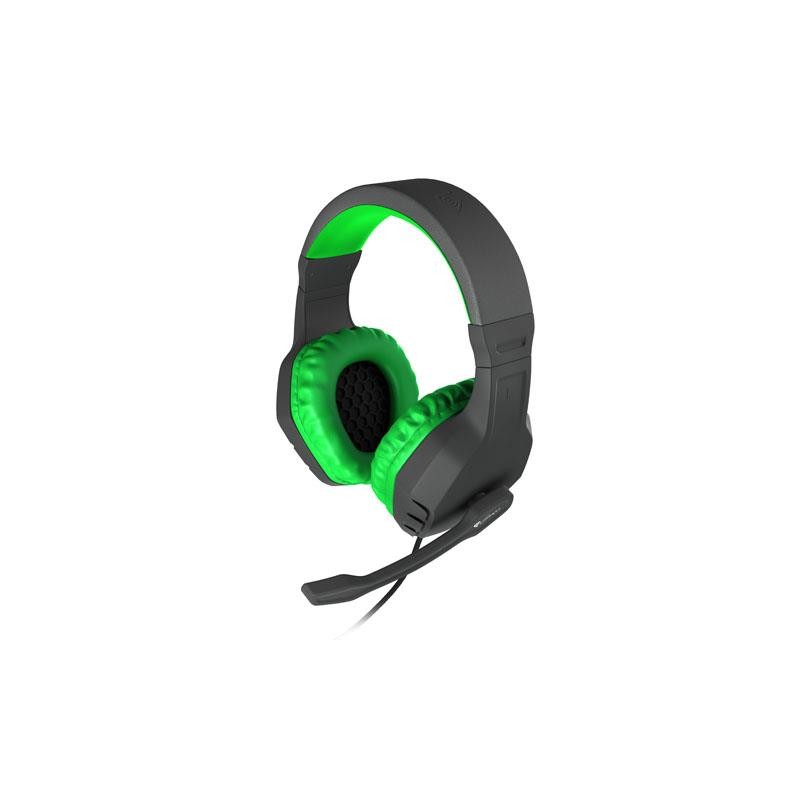 Słuchawki z mikrofonem Genesis Argon 200 Gaming czarno-zielo… | PartsPC.pl