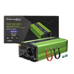 Przetwornica napięcia Qoltec Monolith | ładowanie baterii | UPS | 300W |