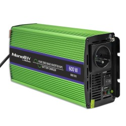 Przetwornica napięcia Qoltec Monolith | ładowanie baterii | UPS | 300W |