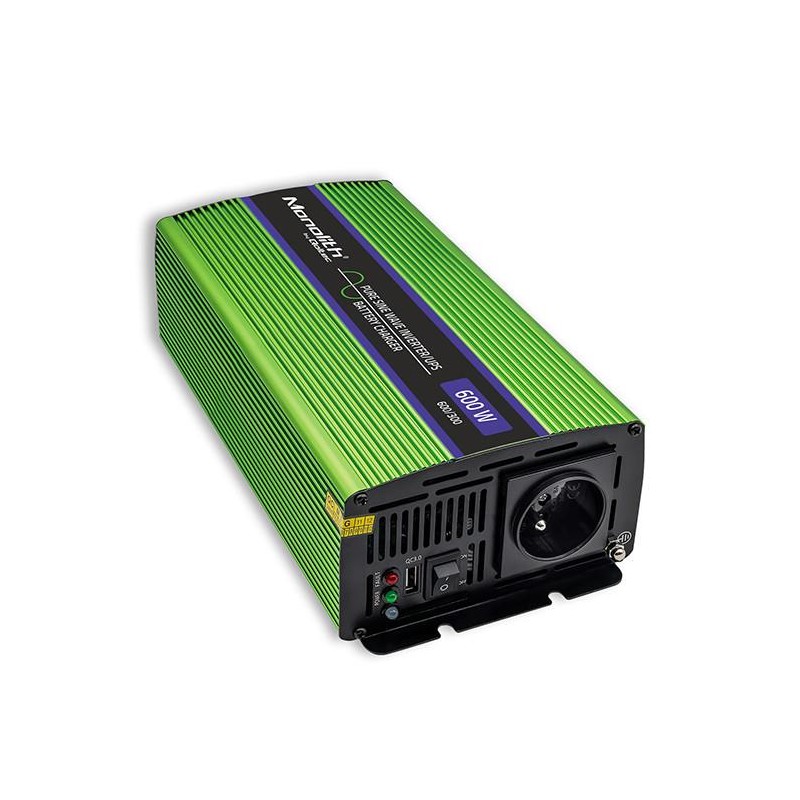 Przetwornica napięcia Qoltec Monolith | ładowanie baterii | UPS | 300W |