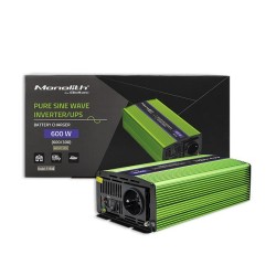 Przetwornica napięcia Qoltec Monolith | ładowanie baterii | UPS | 300W |