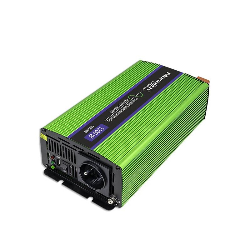 Przetwornica napięcia Qoltec Monolith | ładowanie baterii | UPS | 600W |