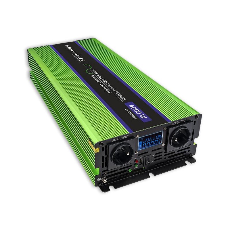Przetwornica napięcia Qoltec Monolith | ładowanie baterii | UPS| 2000W |