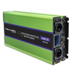 Przetwornica napięcia Qoltec Monolith | ładowanie baterii | UPS| 2000W |
