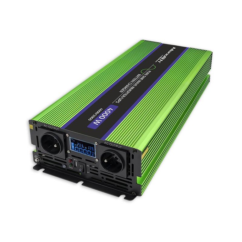 Przetwornica napięcia Qoltec Monolith | ładowanie baterii | UPS| 2000W |